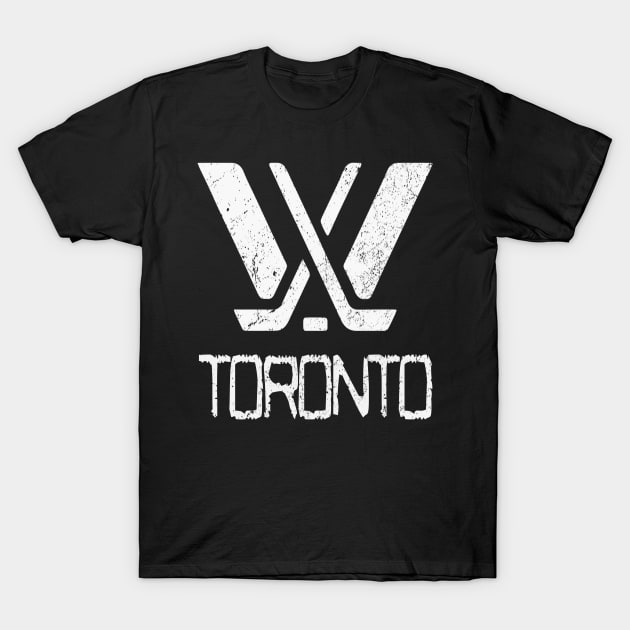 PWHL TORONTO VINTAGE Nyindirprojek T-Shirt by NYINDIRPROJEK